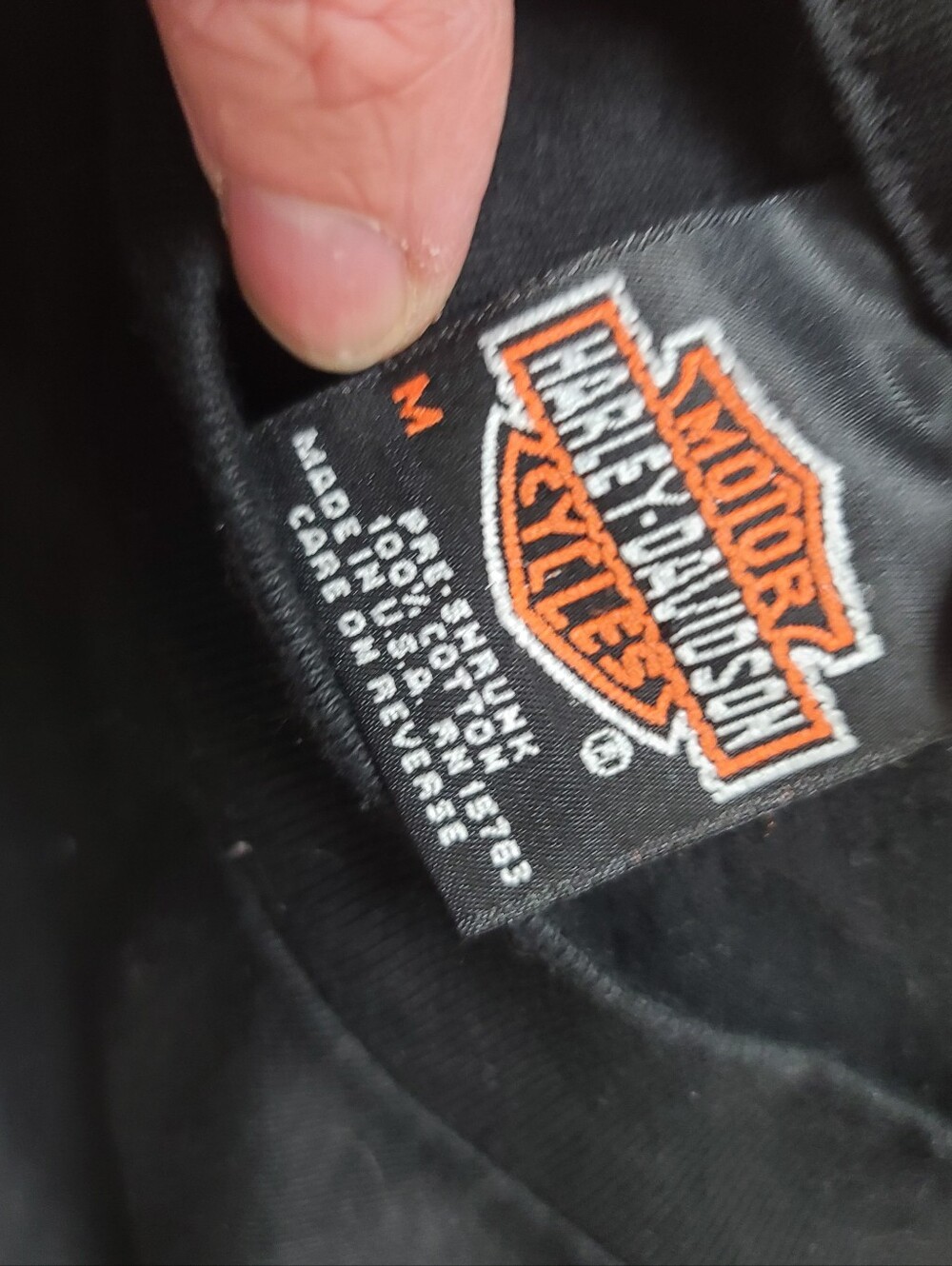 Lot Of Harley-Davidson Black Graphic Hoodies & Tees Bundle Size Medium - Picture 14 of 16